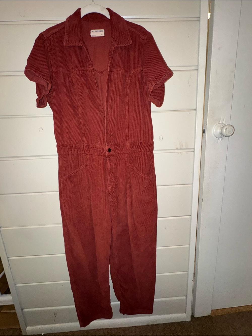We The Free by Free People Marci Corduroy Jumpsuit - Medium